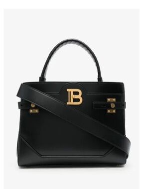 Balmain - B-Buzz leather handbag